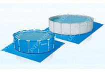 26702 Бассейн каркасный круглый INTEX Prism Frame Pool 305х76см+фильтр-насос картр. 1250 л/ч